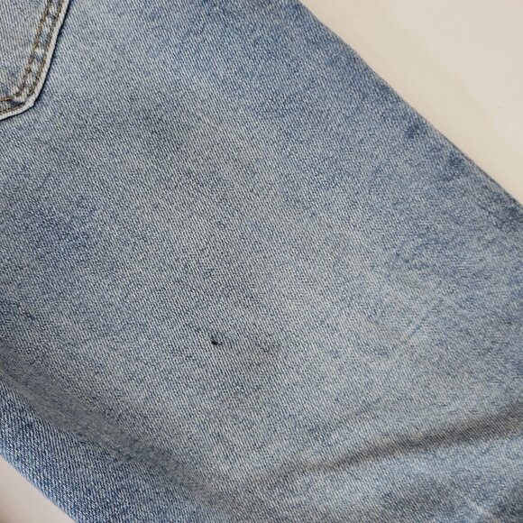 La Vie Rebecca Taylor High Rise Cropped Flare Raw Fray Hem Jean - Picture 12 of 12